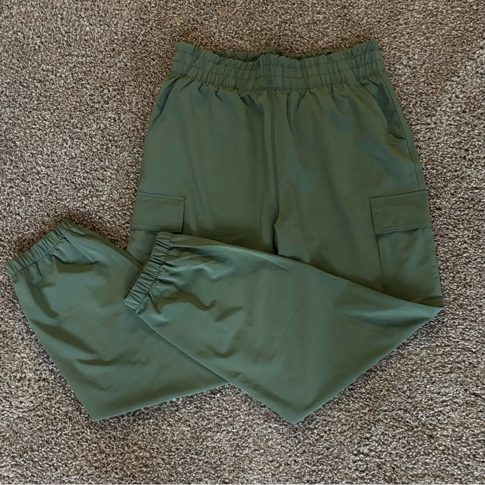 Fabletics Green Track Pants